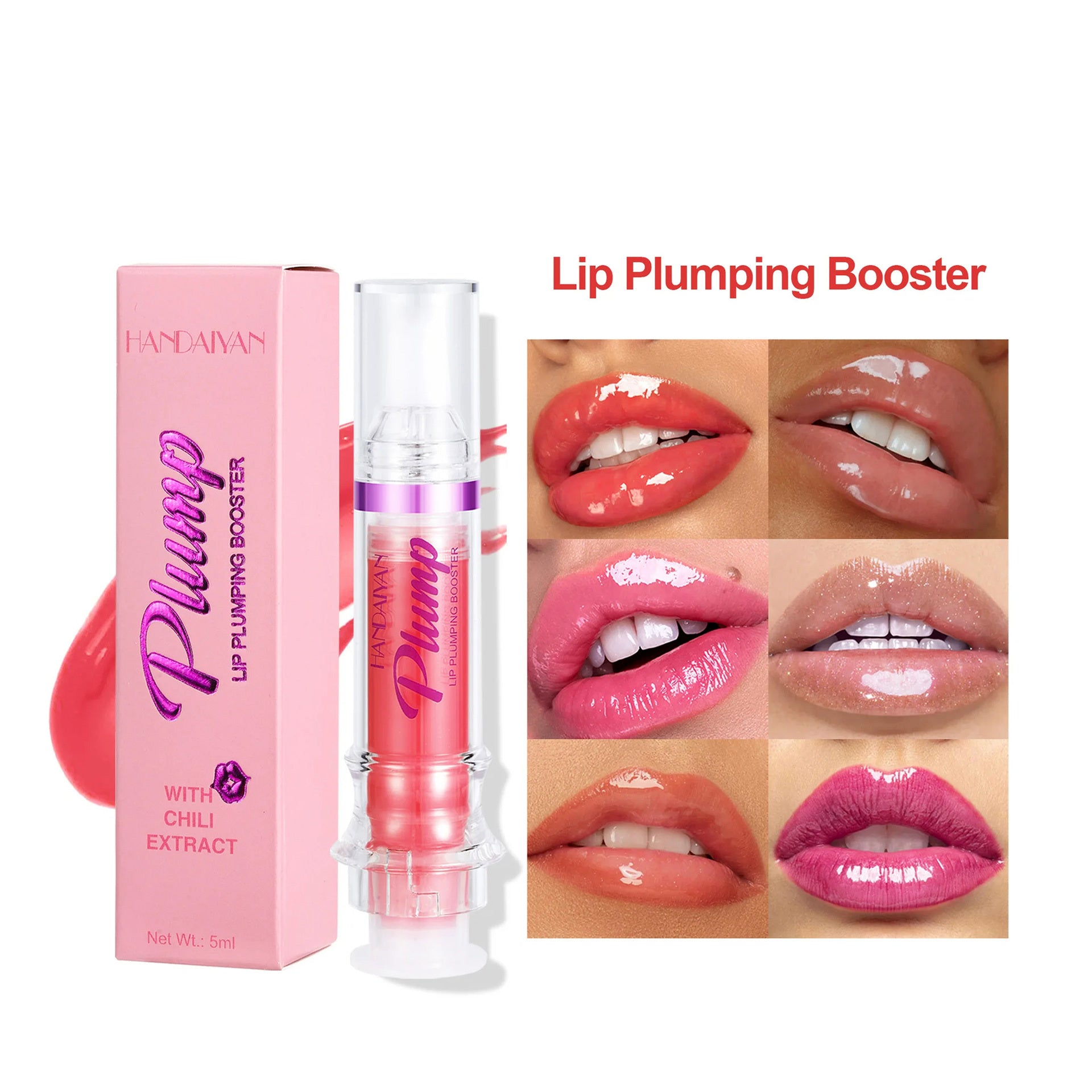 Moisturizing Lip Gloss – Shiny, Rich Color with Slightly Spicy Tone